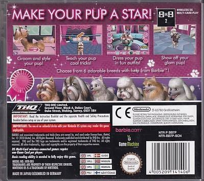 Barbie - Groom and Glam Pups - Nintendo DS (A Grade) (Genbrug)